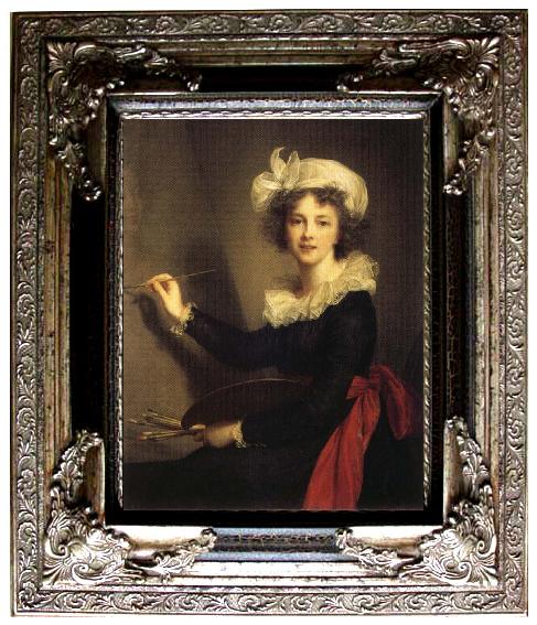 framed  Elisabeth-Louise Vigee-Lebrun Self-Portrait, Ta053